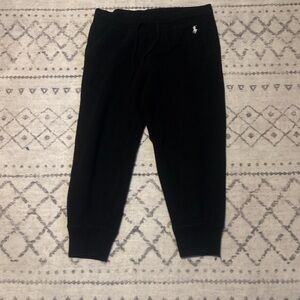 Polo Ralph Lauren Black Jogger Pants Medium